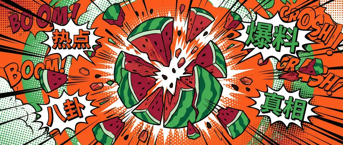 闯东关 今日头瓜爆炸漫画横幅